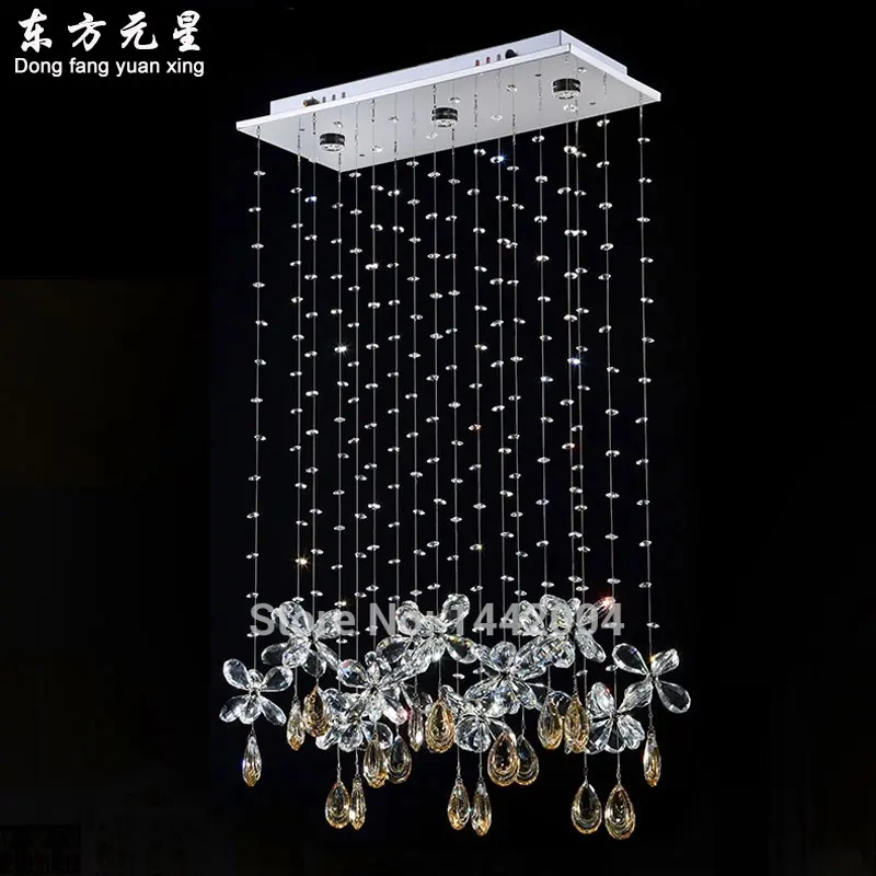 Us 378 0 Chandelier Light Crystal Led Lamp Butterfly Design Hanging Light Restaurant Lighting L60 W25 H90cm In Chandeliers From Lights Lighting On