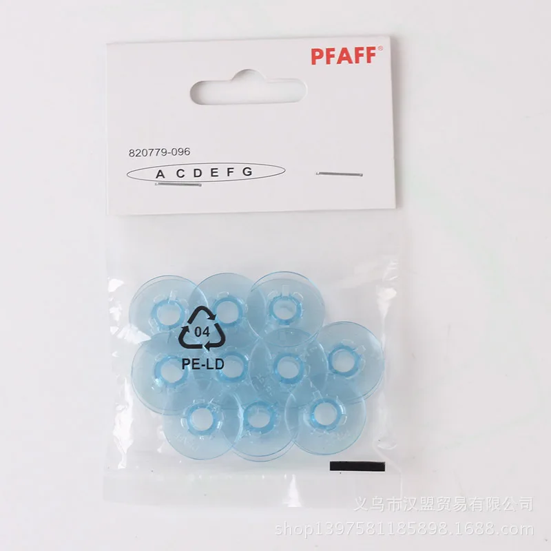 10PCS Pfaff Sewing Machine Plastic Bobbins 820779 096in Sewing Tools