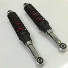 STARPAD Motorcycle electric car shock absorber inside black red double pitch spring motorcycle shock absorber 34cm free shipping