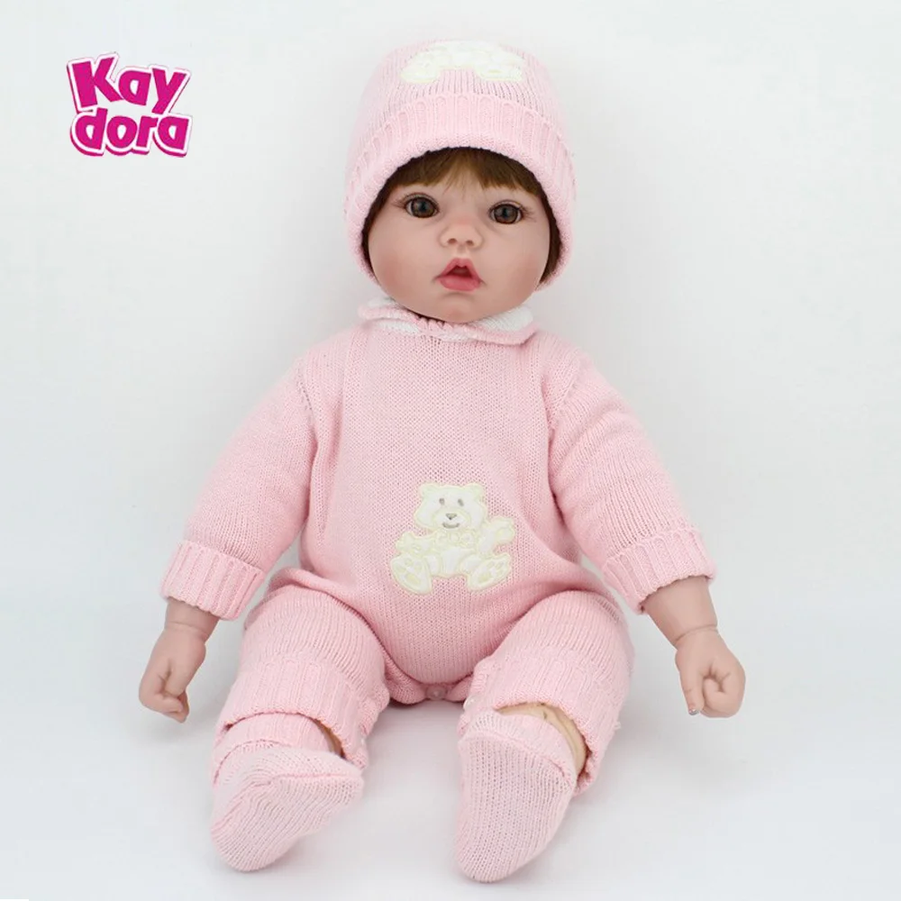 20 inch 50cm Silicone Reborn Baby Dolls Realistic Soft Vinyl Real Dolls Girls Alive Kids Reborn Babies Toys Birthday Xmas Gift цена 20 inch 50cm Silicone Reborn Baby Dolls Realistic Soft Vinyl Real Dolls Girls Alive Kids Reborn Babies Toys Birthday Xmas Gift цены онлайн