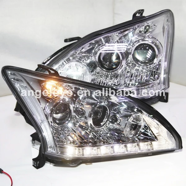 

2004-2009 Year For Lexus RX300 RX330 RX350 LED Head Lamp Headlights front light Chrome housing color SN