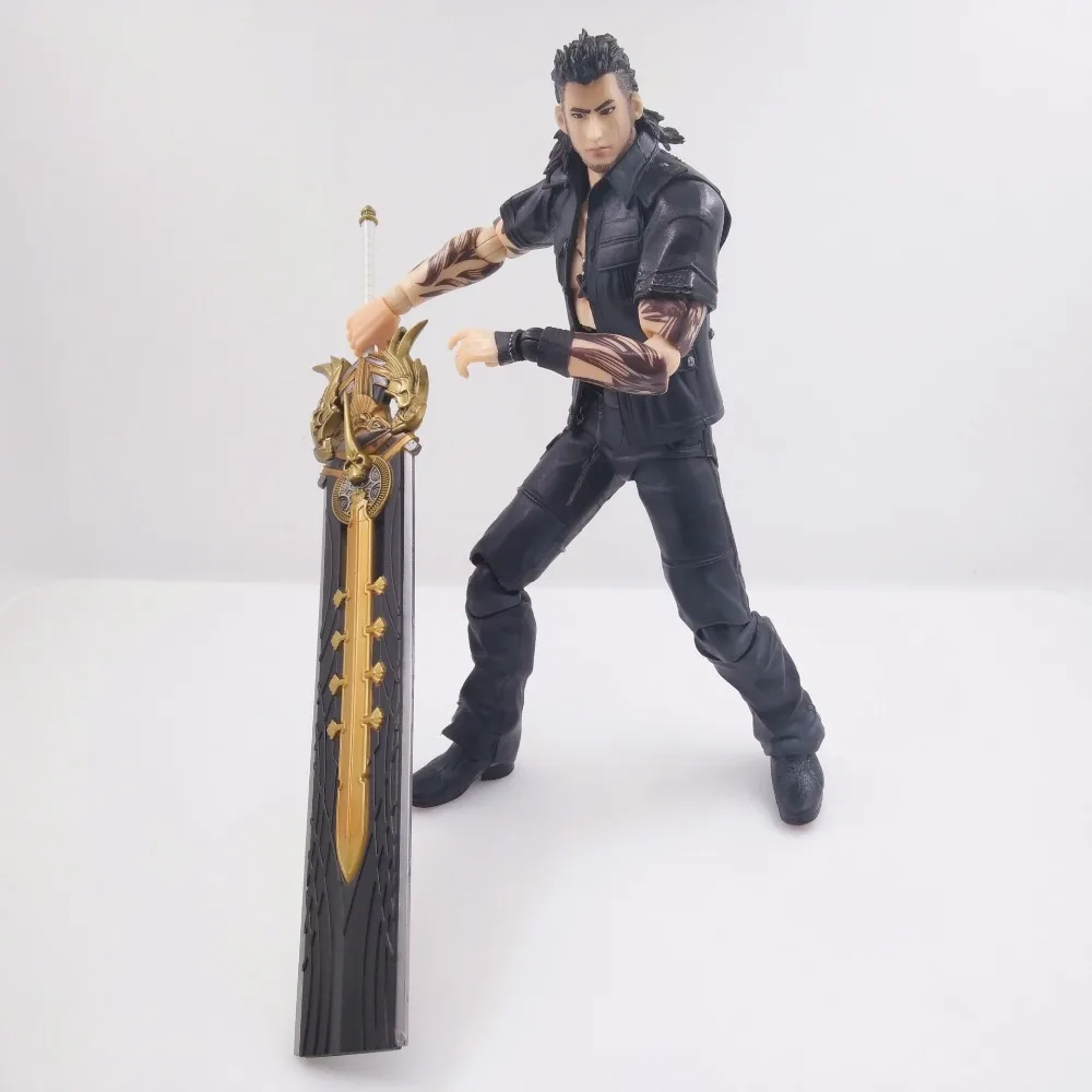Игра ИСКУССТВО Final Fantasy Figure XV гладиолус амицития фигурка PA 25 см ПВХ игрушки Play Arts Kai