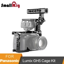 Клетка SmallRig с шлем комплект для Panasonic Lumix GH5/GH5S/DMW-XLR1 клетка с верхней ручкой комплект-2052