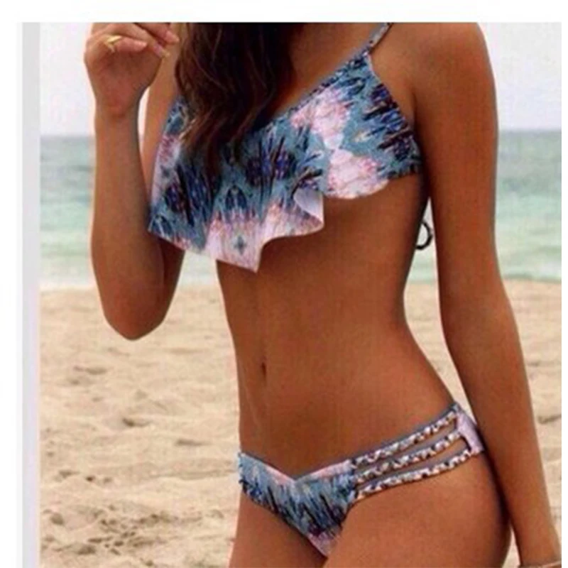 

Swimsuit Swimming Women's Swim Wear Women 2019 Swiming Suit For Monokini New Sexy Separate Swimwear Fragmented Polyester Solid