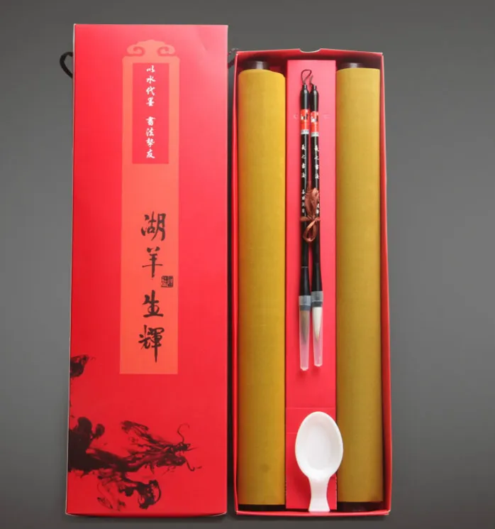 

High quality Chinese Calligraphy Brushes Water Writing Cloth Set Rice paper Chinese Calligraphy Practice Supplies For Beginner