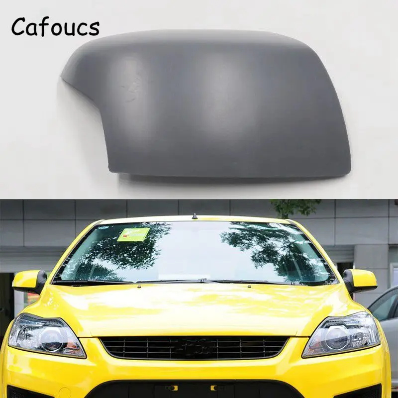 

Cafoucs Car Wing Mirror Cover For Ford Focus C-Max 2003-2013 Rearview Mirror Shell Cap