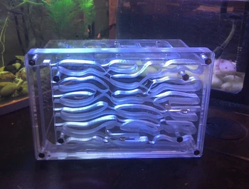 

New 200*130mm Acryl Ant Nest Granja de hormigas Nid Fourmis Insestos Cages Ant Farm Ant Castle Biological Observation D2
