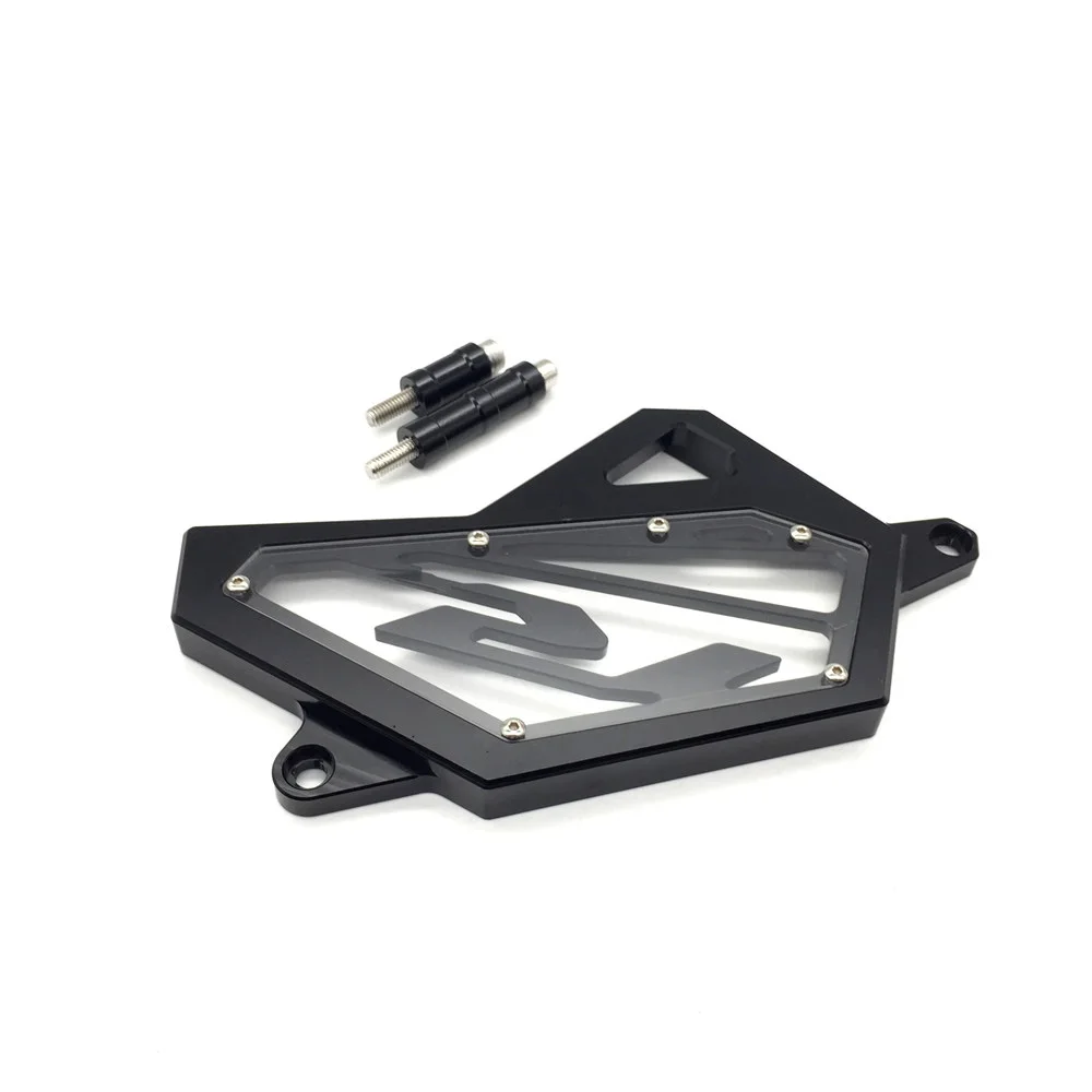 

Motorbike CNC Aluminum Front Sprocket Chain Guard Cover Left Side Engine GOID For 2014 2015 2016 YAMAHA R3 R25