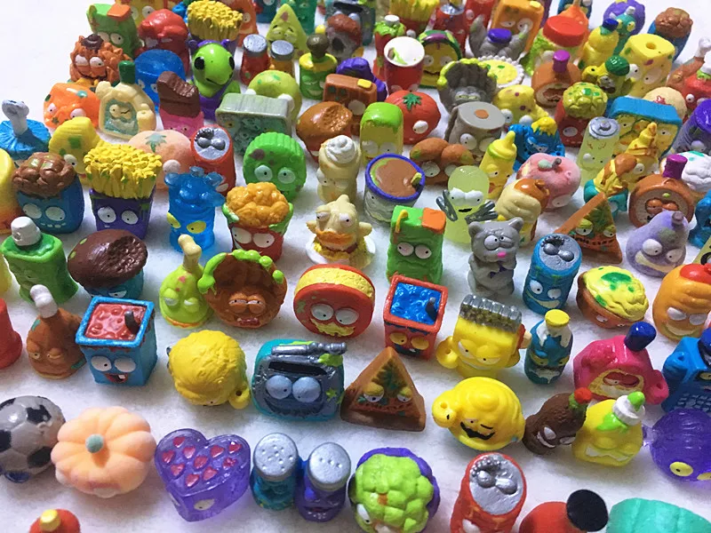 

50Pcs/lot Popular Cartoon Anime Action Figures Toys HOT Garbage The Grossery Gang Model Toy Dolls Children Christmas Gift