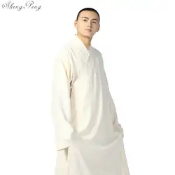 Буддийский монах халаты мужчин традиционный буддийский Шаолинь форма Одежда китайский монах Шаолиня халаты Q264