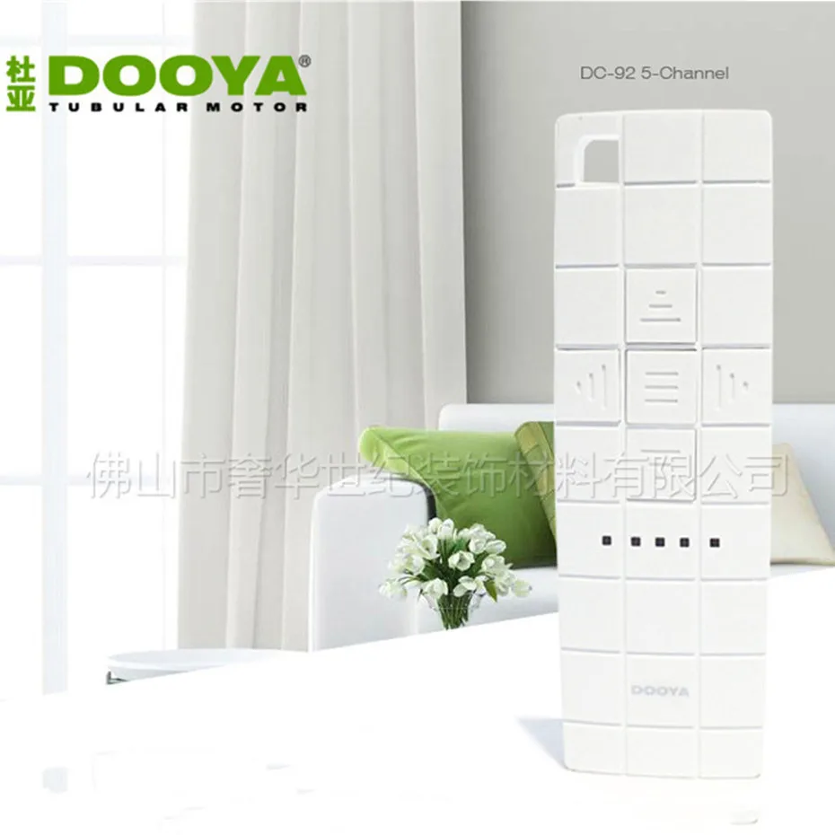 Dooya daleký regulátor DC2760 DC2700 DC1602 DC92 pro dooya elektrický záclona motorový KT320/DT52/KT82TN/DT360, záclona příslušenství