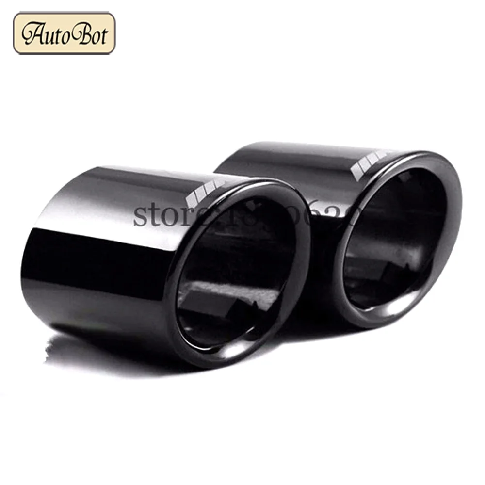 Tungsten Steel Black Stainless Steel Tail Throat Exhaust Tail Rear