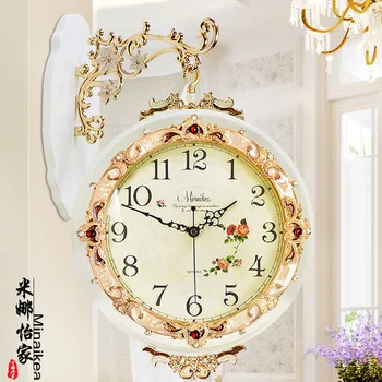 

Double-sided Wall Clock Modern Design Wall Watch Mechanism Clock Mute Pow Patrol Quartz Clocks Klok Relogio Parede Decor 50ZB301