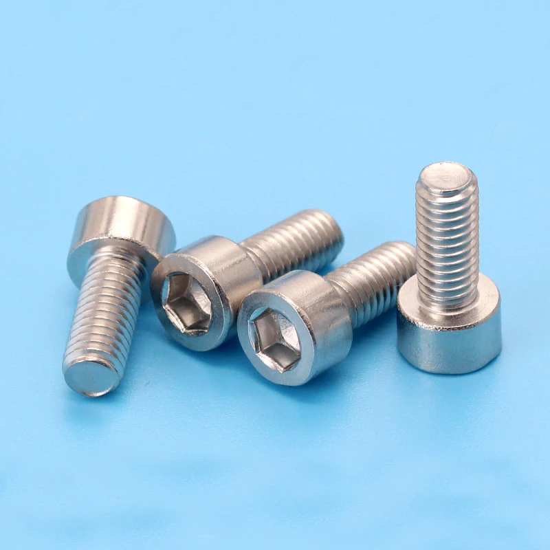 M6 Allen screws Cylindrical head screw Hex socket Furniture cup head screw 304 stainless steel Bolts round head
