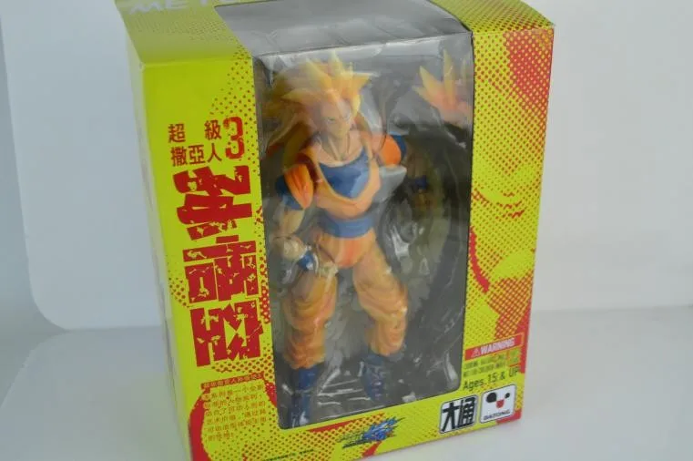 Dragon Ball Z Super Saiya Goku SHF Action Figure Toy SSJ3 Gokon SSJ Goku Black Hair Goku Model Classic toy6