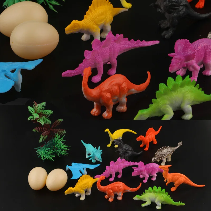 

YOOAP Children Simulation Mini Dinosaur Toy Bucket Little Dinosaurs Set Dinosaurs Movie Figurines Set Science Hobby Kids Toys