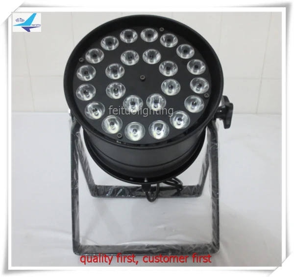 A 10pcs/lot DJ Stage LED Light Lamp PAR64 Wash 24x10w rgbw led parcanin Stage Lighting Effect