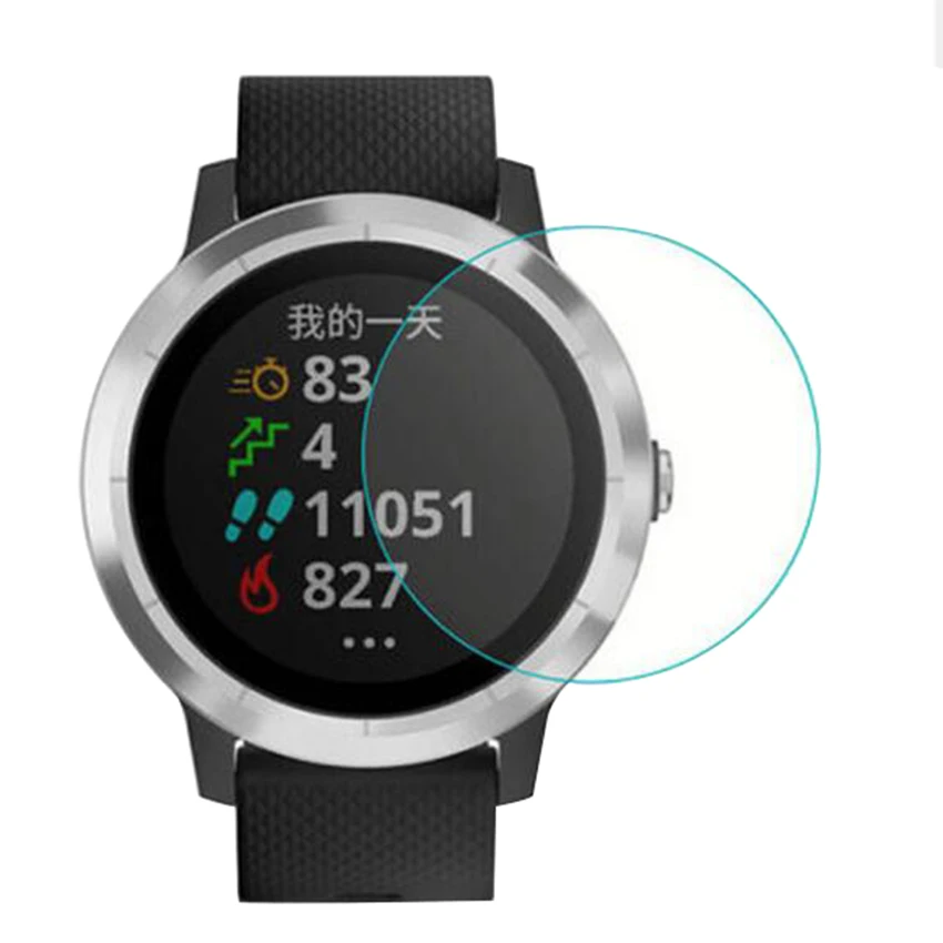 2 шт./лот для Garmin Vivoactive3 закаленное стекло 9H 2.5D Защитная пленка экрана Vivoactive 3