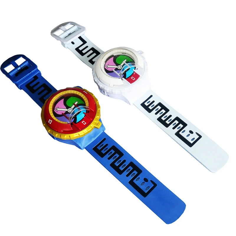 

1pcs Anime Cartoon  Yokai Watch Wrist Lighting Sound Watch 3 Medals Cosplay Action Figures Toys for Children Xmas Gifts