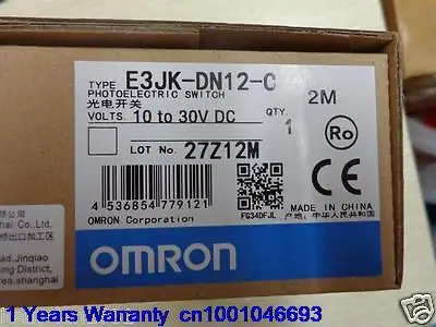 

DHL/EUB 5pcs New Original for OMRON E3JK-DN12-C photoelectric sensors 10 to 30V DC 15-18