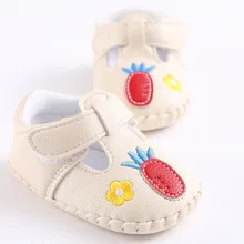 Весенне-осенняя нескользящая обувь с резиновой подошвой для маленьких девочек 0-1 лет