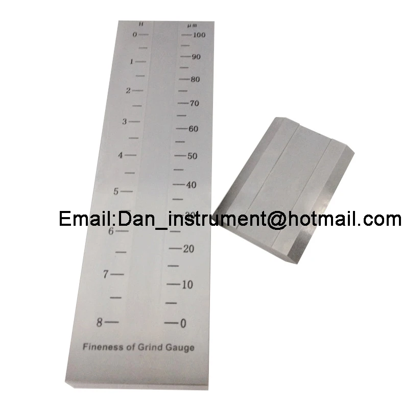 HighqualityStainlessSteelSingleGrooveFinenessofGrindGauge