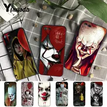 Yinuoda это Pennywise клоун ужас мягкий резиновый черный чехол для телефона для iPhone 5 5Sx 6 7 7plus 8 8Plus X XS MAX XR 10 Чехол