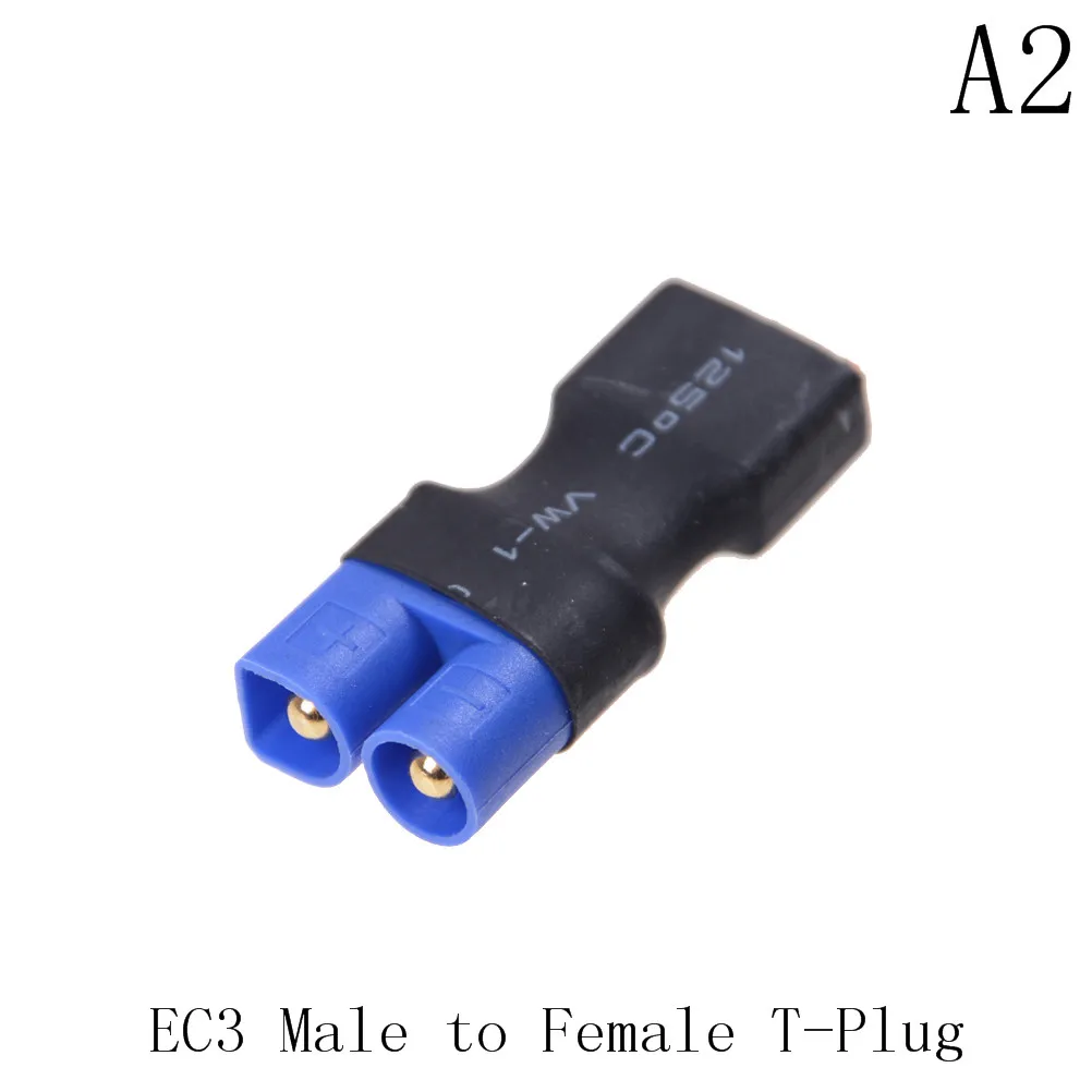 T-Plug Deans стиль без проводов разъем-EC3 M/F до F/M Т-образный штекер адаптера - Цвет: Male to female