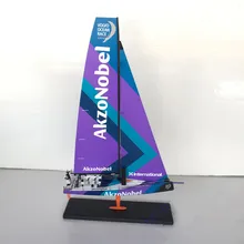 Diecast Toy Model Gift 1:50 Scale MOTORART Akzo Nobel VOLVO V065 OCEAN RACE Sailing Vehicles Alloy Model Decoration,Collection