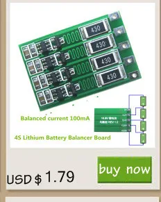 1 шт. 3 S 20A литий-ионный Батарея 18650 Зарядное устройство pcb защиты БМС доска для буровых Двигатель 12.6 В lipo ячейки модуль 59 х 20 х 3.4 мм