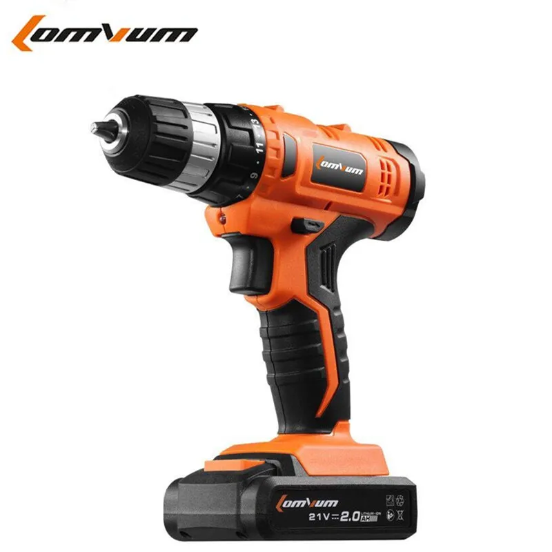 21v Electric Screwdriver Lithium Battery 21Stalls Adjustable speed