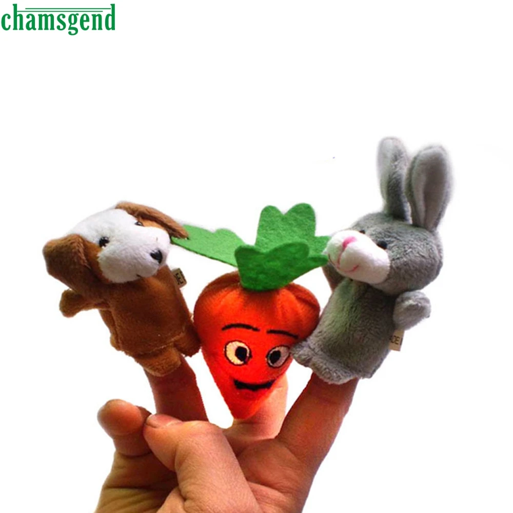 Хит продаж 5 шт. в подарок ребенку|hand puppet|baby puppetfinger puppets toys |