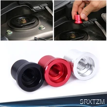 Srxtzm amortecedor do carro parafusos tampa guarnição à prova dwaterproof água apto para nissan sylphy qashqai j11 x-trail rogue t32 altima teana 1 peças