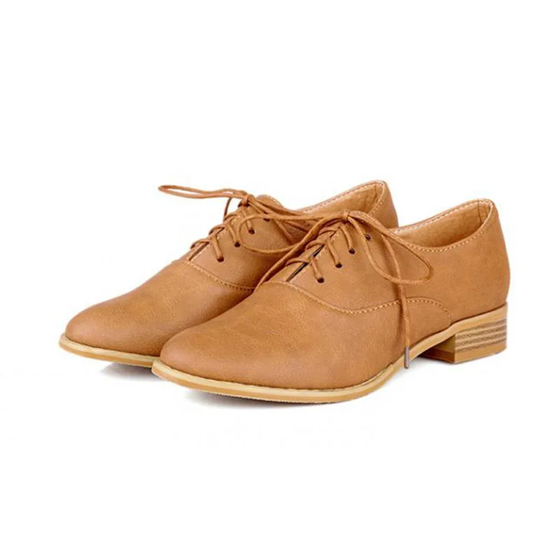Ladies Flat Oxford Shoes Ladies Flat Oxford Shoes