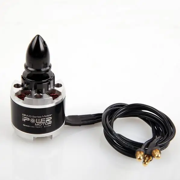 

iPower Motor iBM2814Q 750KV brussless motor with 450mm long wires for rc aircraft multicopter
