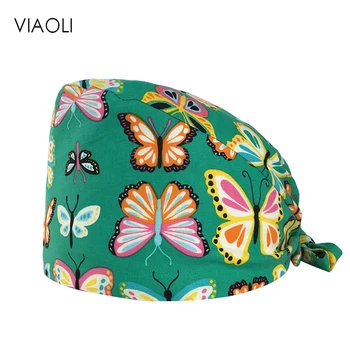 

Unisex Medical Scrub Surgical Nurse Cap New Pet Doctor Hat Hospital Doctor Surgery Hat Dentist Veterinary Medical Accessories