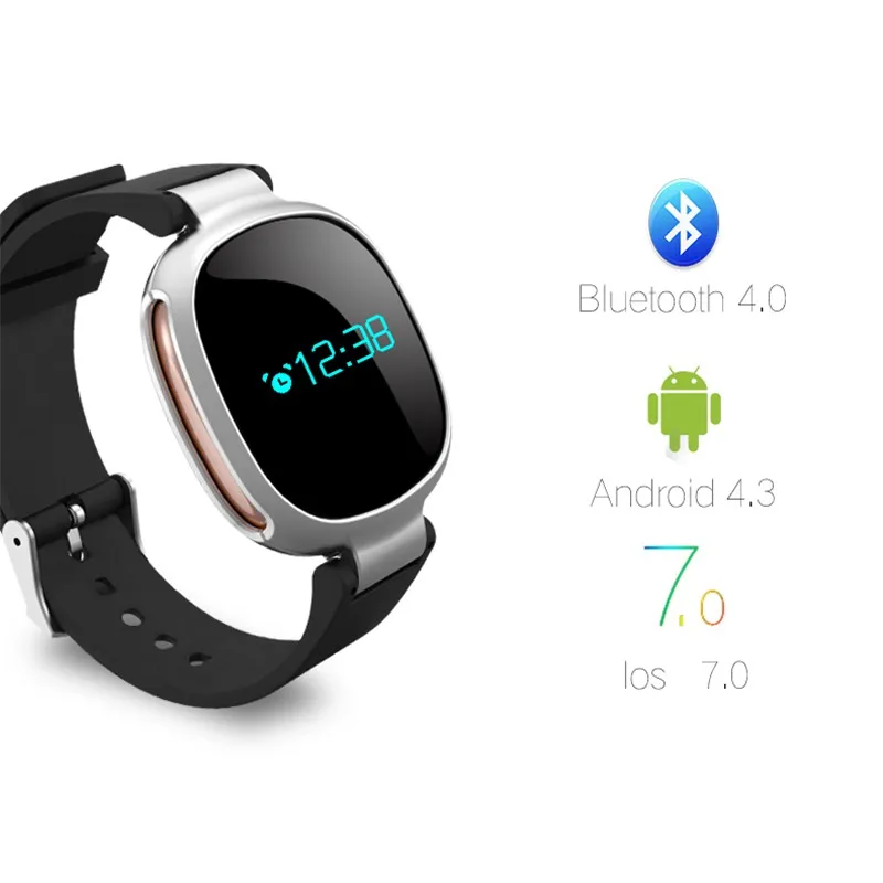 

E08 Smart Band IP67 Waterproof light Heart Rate Monitor for iOS Android Phone watch six axis sensor waterproof IP67