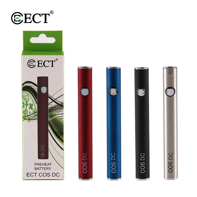 

Electronic Cigarette Battery ECT COS DC 450mah Preheating Battery Box Mod USB Charging For 510 Thread Electronic Cigarette Tank