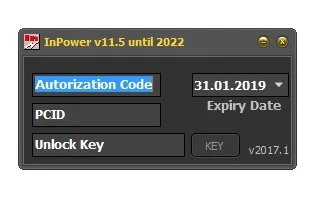 

Inpower Pro v11.5+unlocked keygen FOR install on many computers+latest PGA files (calibration files) 2017