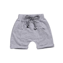 Летние детские короткие штаны для мальчиков детские повседневные Детские хлопковые шорты до колена