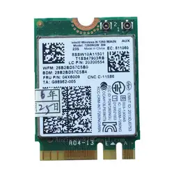 7260ngw 004w3830/04X6009 NGFF Bluetooth BT Wi-Fi карты 802.11 BGN для IBM Lenovo T440 T440p w540 L440 t450p Intel 7260bn