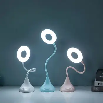 

New Household Practical LED Leaning Light Protect Eye Multi-function USB Recharging Treasure Mobile phone Bracket Lamp