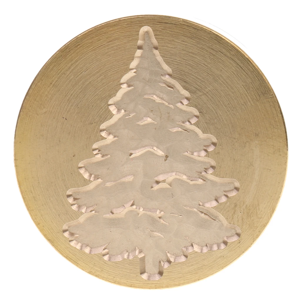 Vintage Sealing Seal Wax Stamp Christmas Deer Snowflake Tree Model for Wedding Invitations