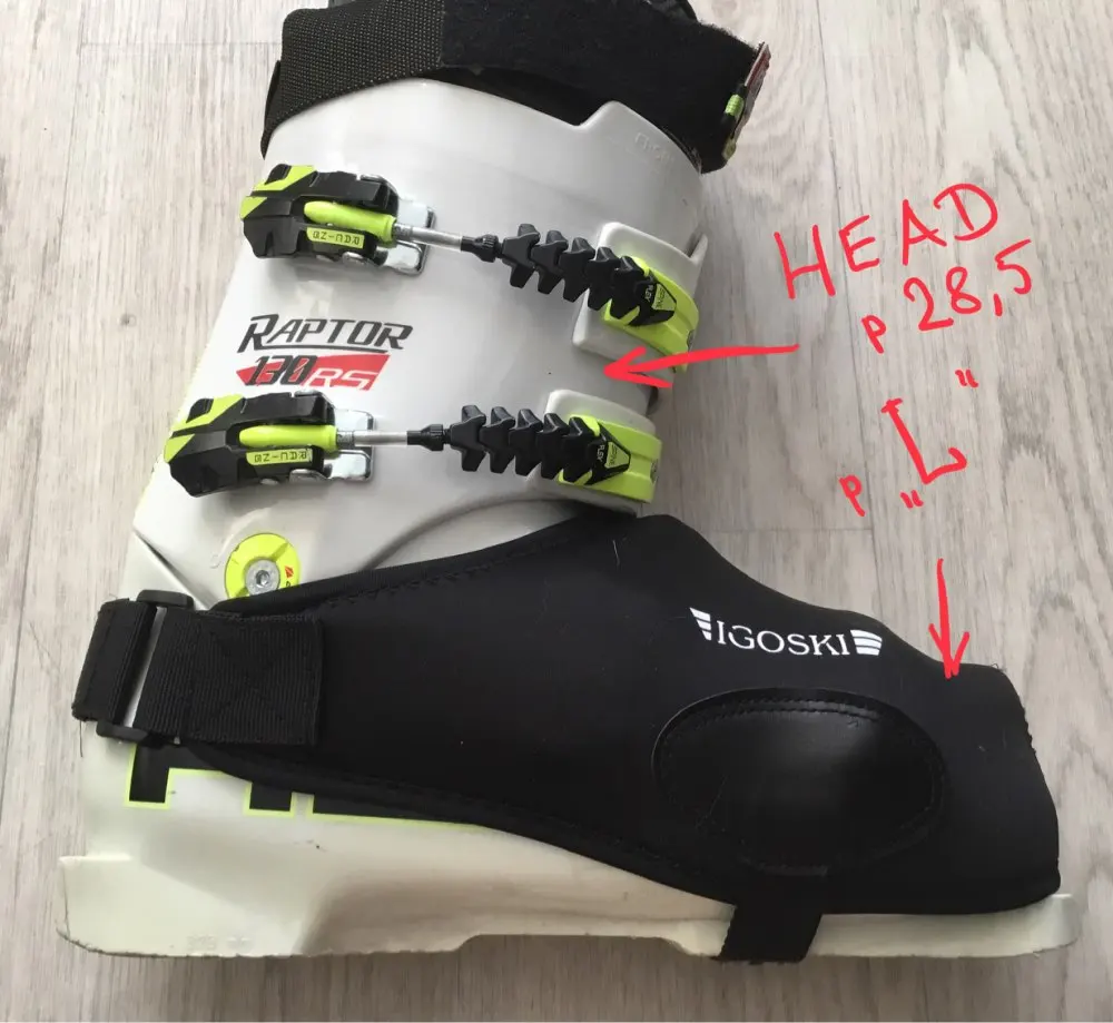 IGOSKI Ski and snowboard waterproof warm shoe covers snow boots covers protector 4
