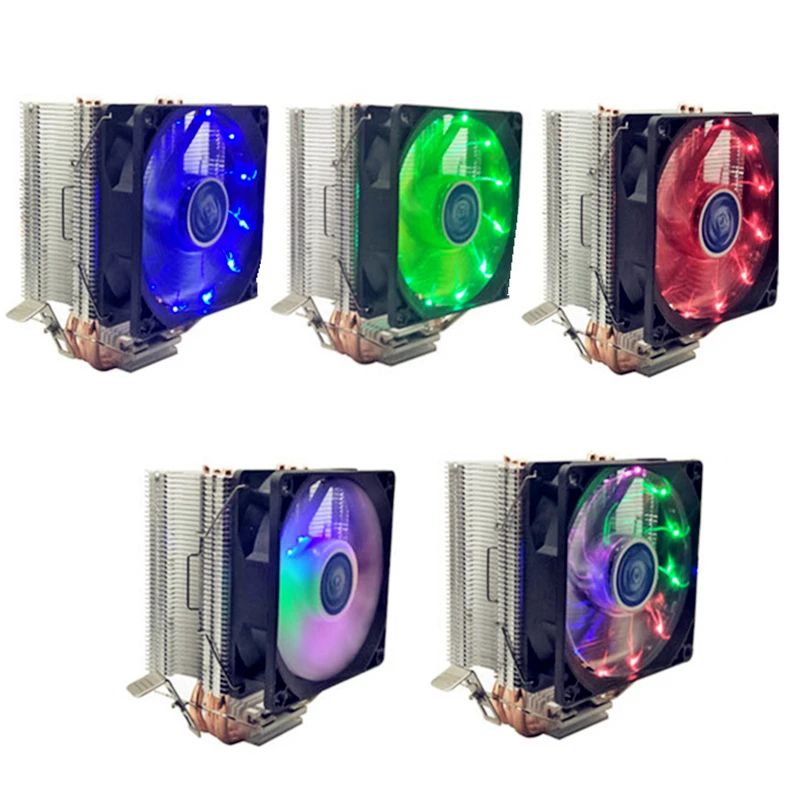 3 heatpipe охлаждающий CPU кулер для LGA 775 1150 1151 1155 1156 2011 9 см вентилятор Поддержка Intel