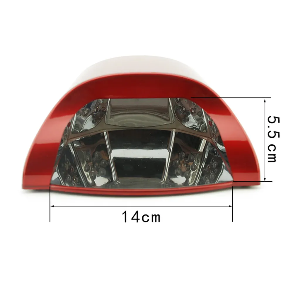 36 Вт Светодиодный CCFL УФ Сушилка для ногтей отверждения лампа машина для УФ-гель для ногтей