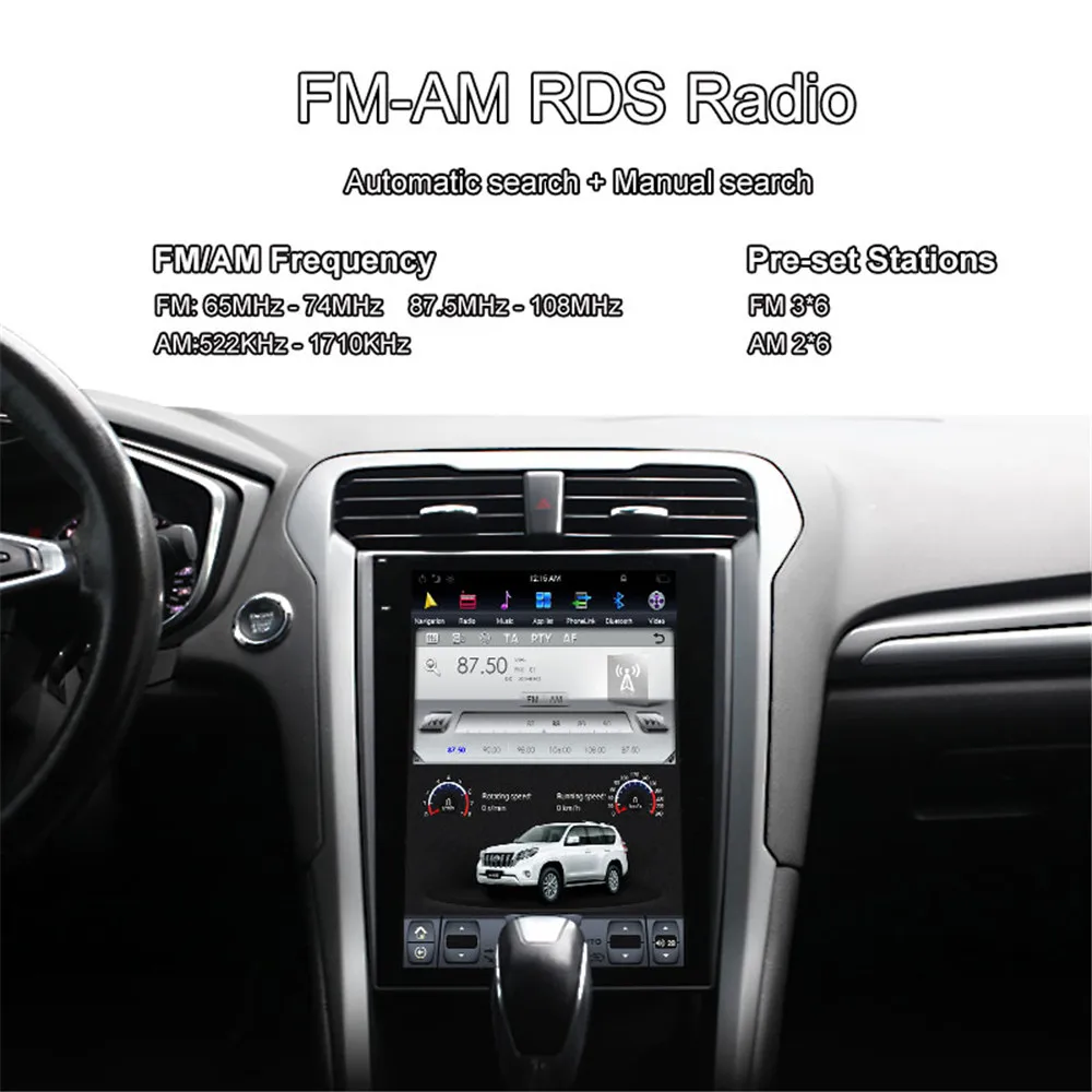 Perfect Aotsr 12.1" IPS Android 6.0 Car No DVD Player GPS Navigation For Ford Mondeo Fusion MK5 2013+ stereo auto unit multimedia 13