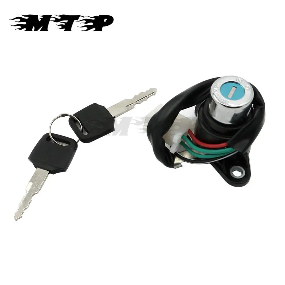 Motorcycle Ignition Control Switch Lock + 2 Master Keys For Honda VTX1300C 04 09 VTX1300R 05 09