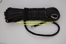 Black 10mm*30m Synthetic Rope,3/8 x 100 Winch Cable,Replacement Winch Cable,Off Road Rope,Towing Rope