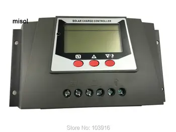 

misol / Solar Regulator 30A 12V 24v solar charge controller PWM, for solar panel battery charging